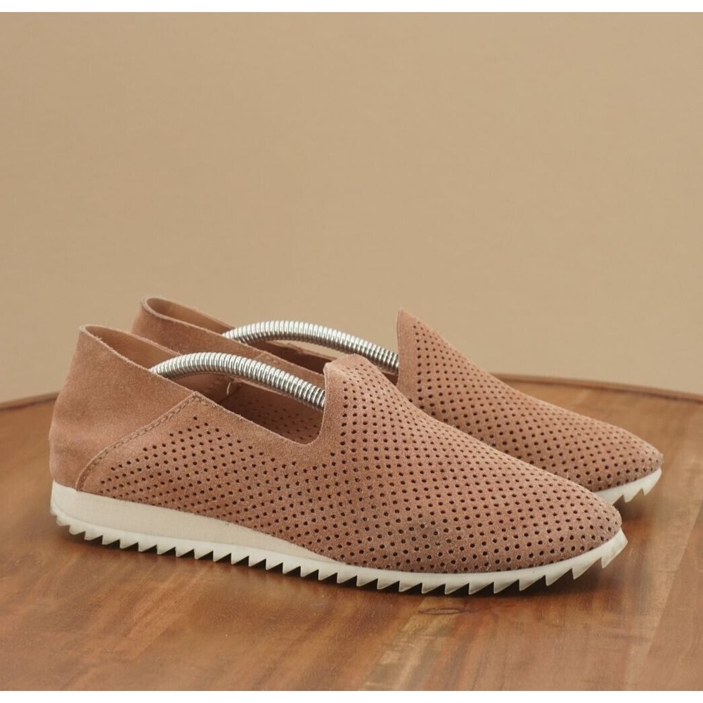 Pedro Garcia Tan Perforated Loafers